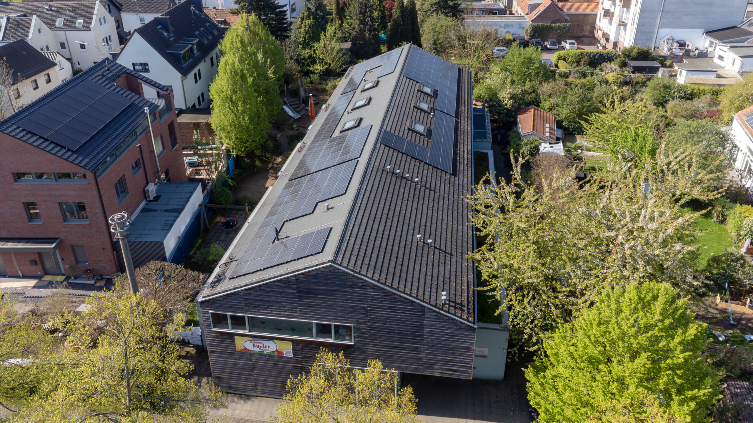 Photovoltaikanlage auf Satteldach